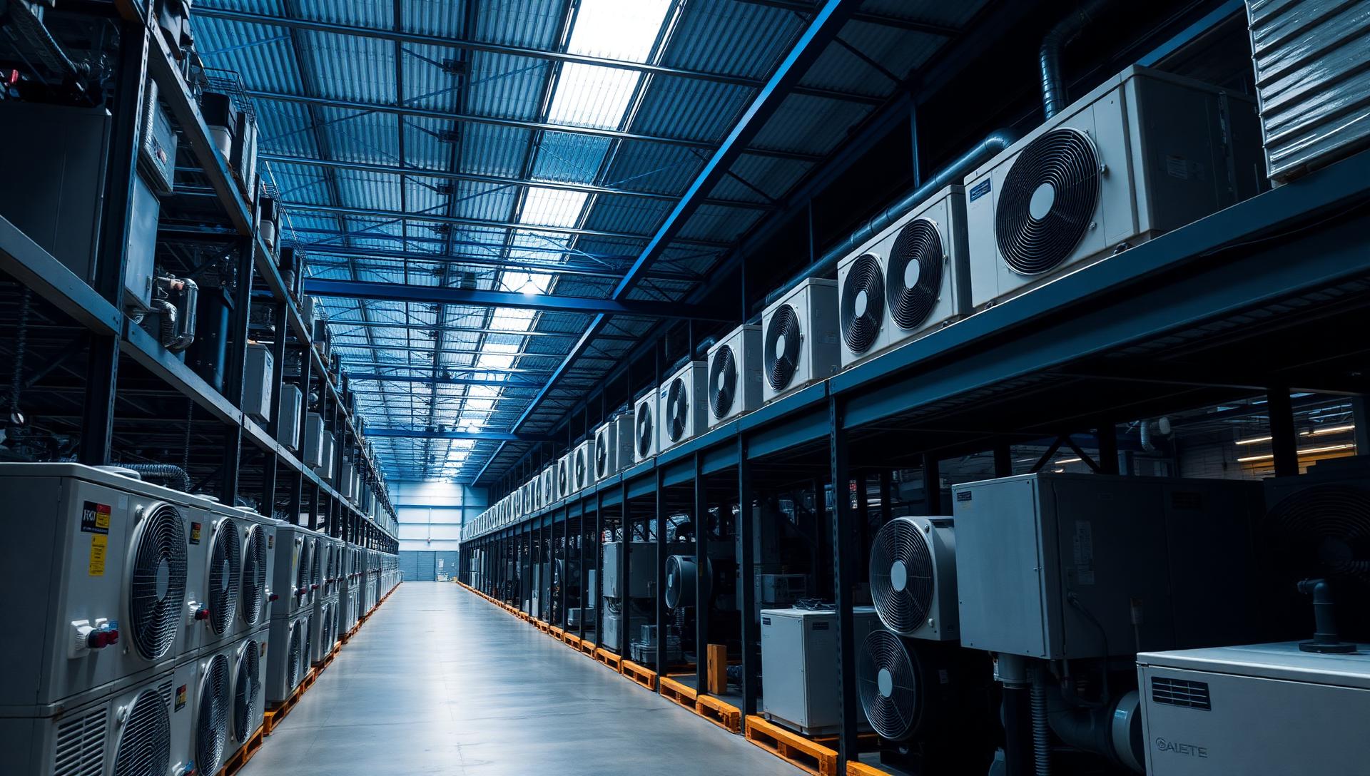 Flexas HVAC distribution warehouse